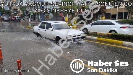 Aydın’da Yağmur Sevinci: Hafta Sonu En Çok Yağış Nereye Düştü?
