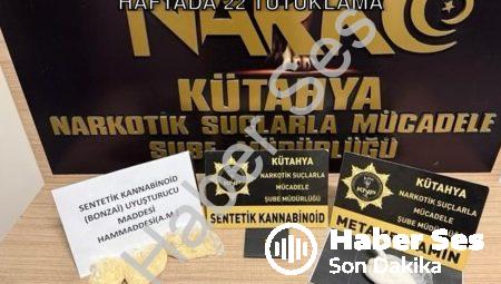 Kütahya’da Suçlulara Geçit Yok: Son İki Haftada 22 Tutuklama