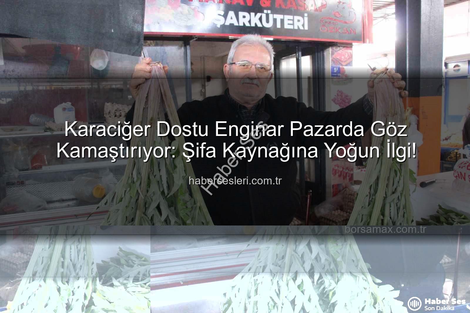 karaciğer dostu enginar - Karaciğer Dostu Enginar Pazarda Kapış Kapış Gidiyor: Şifa Kaynağına Yoğun İlgi!