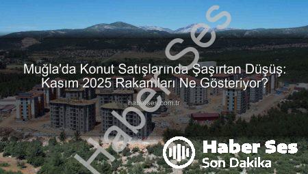 Muğla’da Konut Satışlarında Şaşırtan Düşüş: Kasım 2025 Rakamları Ne Gösteriyor?
