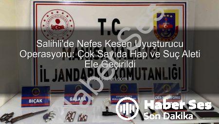 Salihli’de Nefes Kesen Uyuşturucu Operasyonu: Evden Cephanelik Çıktı!
